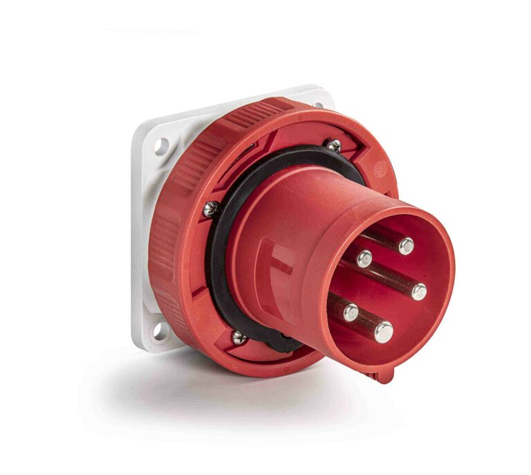 Panel socket IP54