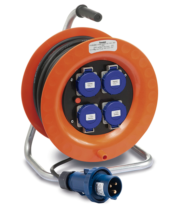 Cable reel IP55 50m