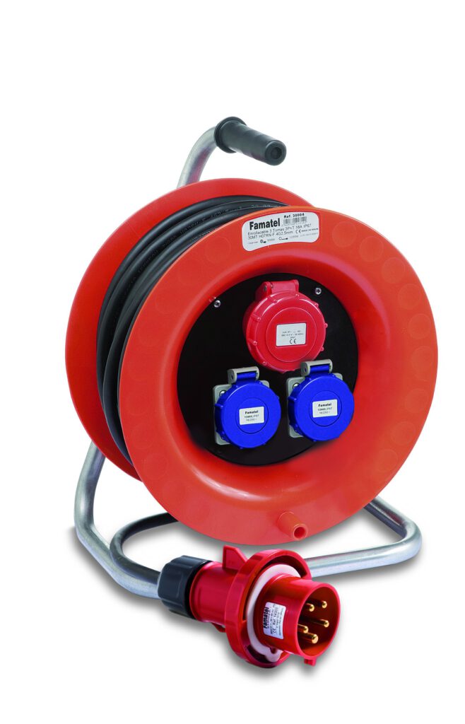 IP55 25m cable reel
